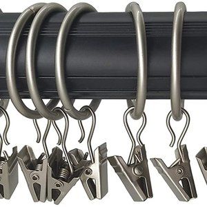 48 Drapery/ Organizing rings with clips
